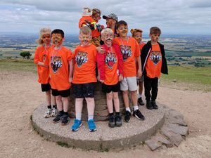 Supporting image for story: Wrekin walk a roaring success for junior football team