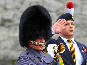 Supporting image for story: Former Shropshire soldier among the poppies at Tower of London ceremony