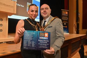 Mayor and Mayoress: Craig Collingswood and Abby Collingswood.