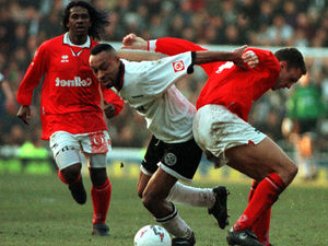 Supporting image for story: Hednesford Town legend Joe O'Connor's FA Cup goals immortalised in Subbuteo form