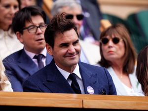 Supporting image for story: Wimbledon diary: Roger Federer in the Royal Box and Sonay Kartal picks a tattoo