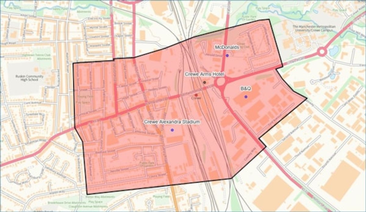 Extra police patrols and dispersal order in place ahead of Shrewsbury Towns visit to Crewe Alexandra today