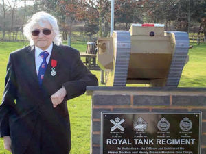Supporting image for story: Medal honour for Second World War Hero from Stafford - aged 93