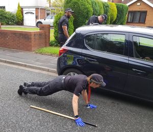 Police searching Yew Tree Lane in Tettenhall