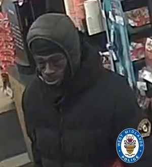 Police want to speak to this man about a robbery at a petrol station in Stratford Road, Sparkhill.