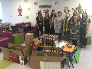 Supporting image for story: Talbots Law delivers £50k festive treat for hospital