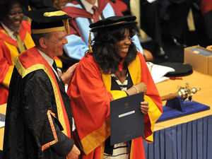 Supporting image for story: Collecting a degree is part of a big month for me