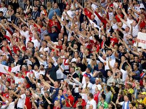 Between 8,000 to 10,000 England fans are expected to arrive in Moscow