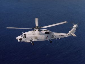 Supporting image for story: One dead, seven missing after two Japanese navy helicopters crash in Pacific