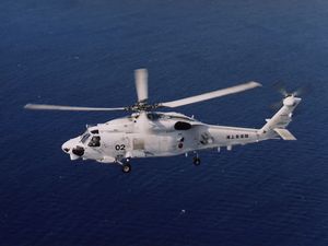 Supporting image for story: One dead, seven missing after two Japanese navy helicopters crash in Pacific
