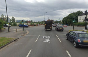 Aldridge Road, near to Holford Drive, where the second attack took place