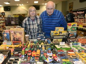 Supporting image for story: Crowds roll in for Ludlow toy and train fair