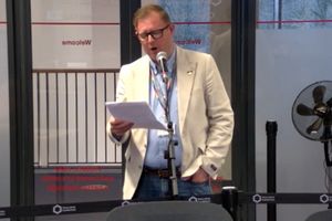 Councillor Paul Davis speaking at planning committee. Picture: Telford & Wrekin Council