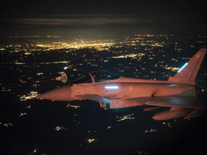 Supporting image for story: UK fighter jets in first Nato mission over Poland since Russian drones incident