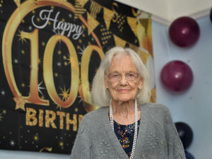 Supporting image for story: Great-grandmother celebrates 100th birthday in style