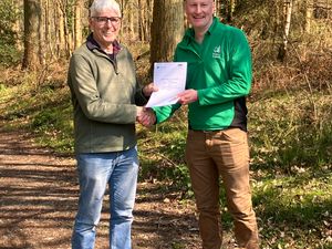 Supporting image for story: Friends of Mortimer Forest and Forestry England team up to offer volunteering in Mortimer Forest