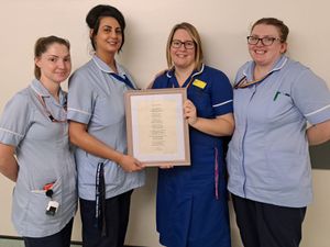 Supporting image for story: Thank you poem for Wolverhampton hospital staff who looked after terminally-ill patient