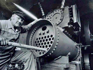 Supporting image for story: Funeral for Black Country steam fanatic Len Crane
