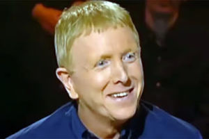 Jeff Arundell on ITV quiz show Who Wants To Be a Millionaire? in 2000. Photo: ITV