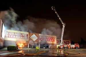 A blaze started by arsonists ravaged the building in 2011