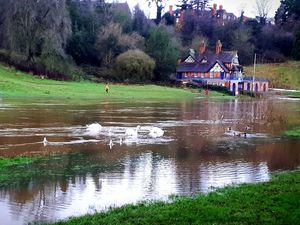 Supporting image for story: Flood alerts in place as Shropshire braces for heavy rain