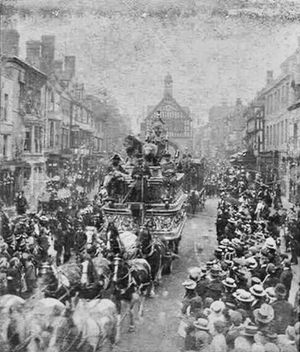 The cicus in Brigdnorth in the nineteenth century