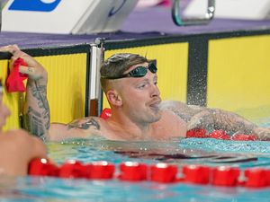 Supporting image for story: Staffordshire's Adam Peaty cruises into 100m breaststroke semi-finals on injury return