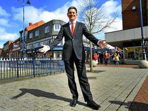 Supporting image for story: Labour big gun David Miliband visits Cannock