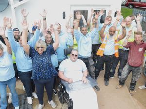 Supporting image for story: Charity completes building work so stroke victim no longer sleeps under stairs