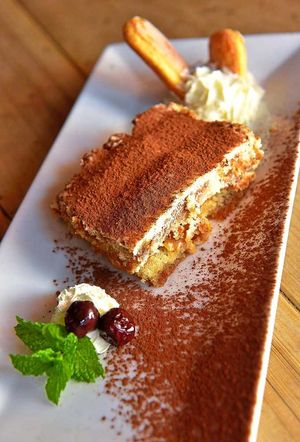 Classic choice – the tiramasu dessert