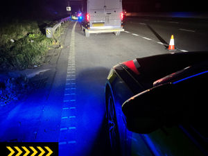 Supporting image for story: Driver arrested after being found more than twice over drink driving limit on motorway near Stafford
