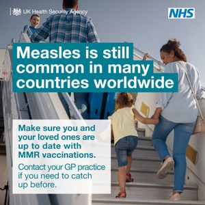 Make sure you and your loved ones are up to date with MMR vaccinations.