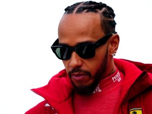 Supporting image for story: Lewis Hamilton fifth fastest on full testing debut for Ferrari in Bahrain