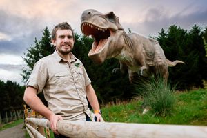 Hoo Zoo and Dinosaur World will be hosting a Jurassic Park Motorpool and outdoor cinema on Bank Holiday Monday. Owner Will Dorrell