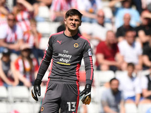 Supporting image for story: Wolves goalkeeper Harry Burgoyne breaks ankle in pre-season training with loan club Plymouth Argyle