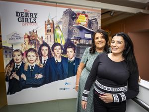 Supporting image for story: Derry Girls exhibition ‘mindblowing’, say friends who inspired show’s characters