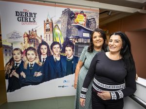 Supporting image for story: Derry Girls exhibition ‘mindblowing’, say friends who inspired show’s characters