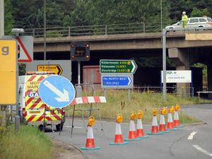 Supporting image for story: Chaos on roads after series of crashes