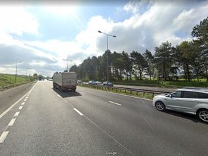 Supporting image for story: Delays after crash between car and lorry on southbound M6