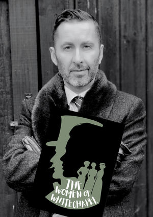 Author Damian Carter and his book