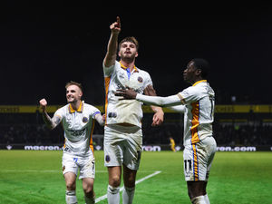 Supporting image for story: Paul Hurst gives take on late Shrewsbury disallowed goal 