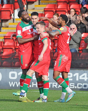  Conor Wilkinson scores