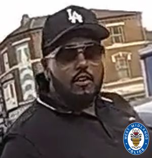 The man the police want to speak to. 