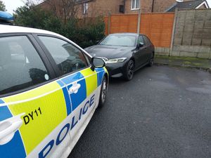 Supporting image for story: Police find a 'stolen' black BMW in Brierley Hill