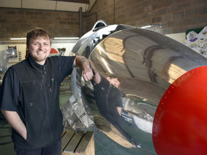 Supporting image for story: Toby's Turbo Dolphin is art with a 'porpoise'