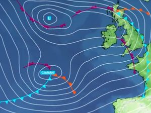 Supporting image for story: Wet and windy weather due for the region again as Storm Ciaran approaches