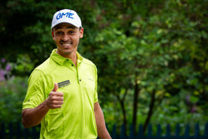 Odemwingie at the 2024 Farmfoods British Par 3 (credit: Champions (UK) plc)