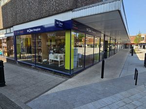 Supporting image for story: St Giles Hospice calls on shoppers to return after months of disruption cost charity nearly £20,000