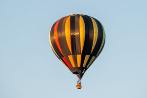 Oswestry's Balloon Festival returned over the weekend. Picture: Graham Mitchell.
