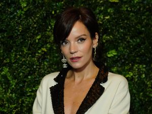 Supporting image for story: Dakota Johnson joins Lily Allen on Saturday Night Live in surprise cameo